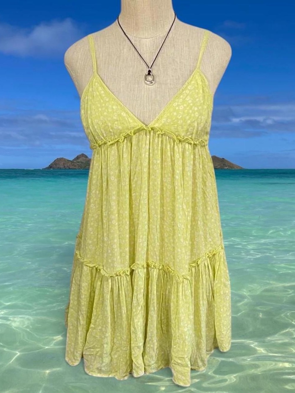 NWT Lemon Floral Dress